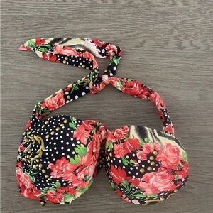 LULI FAMA La Vida Es Un Carnaval Push Up Bikini Top and bottom Extra Large